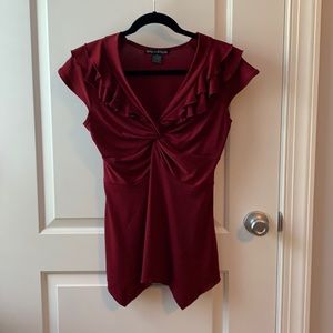 This is such a cute top. It’s so flattering on a full figure.